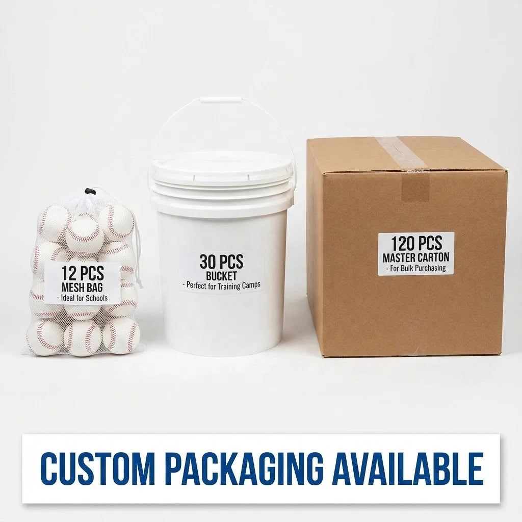 Custom Professional Baseball | Full Grain Leather | Bulk Team Orders