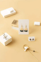 Custom Jewelry Packaging Cards with Hot Stamping | MOQ 1,000 | 31-Day Lead Time