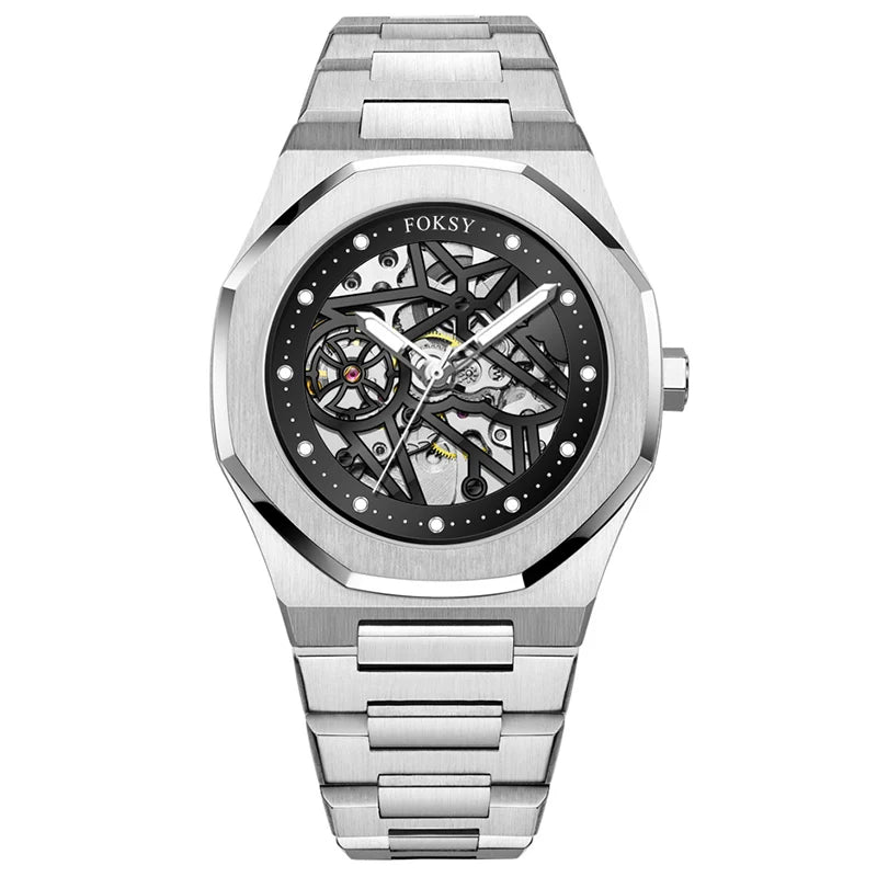 Custom Mechanical Watch with Logo | 50 MOQ | Automatic