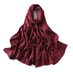 Custom Matte Satin Hijabs Wholesale | 20-Piece MOQ & 14-Day Lead Time | Eid Prayer Scarves