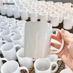 Custom Holiday Ceramic Mugs | 11oz White | 5,000 MOQ | 7-Day Lead