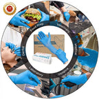 6 Mil Nitrile Gloves AQL 1.5 | 510K/CE Certified | Custom Logo | Bulk