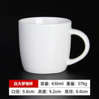 Minimalist Matte Ceramic Coffee Mug with Bamboo Lid | Customizable Logo