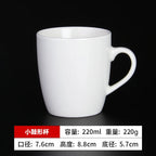 Minimalist Matte Ceramic Coffee Mug with Bamboo Lid | Customizable Logo