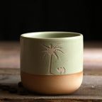 Custom Japanese Ceramic Mug | 220ml Handleless | 300 MOQ | 7-Day Lead