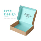 Custom Corrugated Packaging Box with Logo | 500 MOQ, Offset Print, 7 Finishing Options