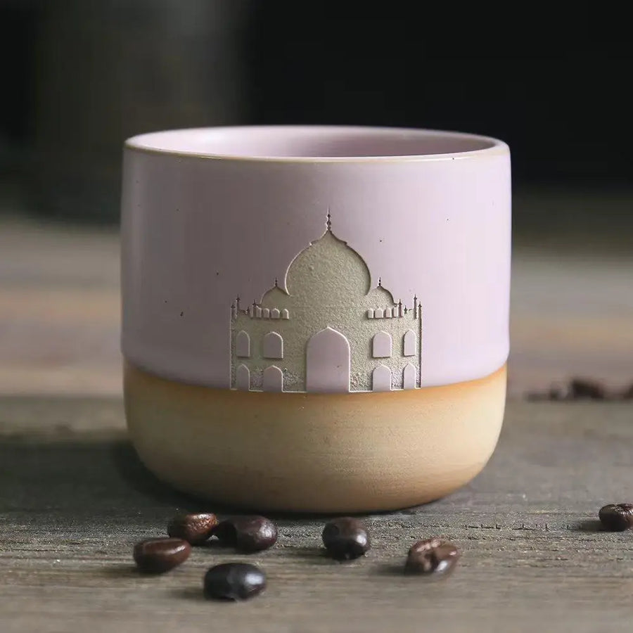 Custom Japanese Ceramic Mug | 220ml Handleless | 300 MOQ | 7-Day Lead