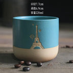 Custom Japanese Ceramic Mug | 220ml Handleless | 300 MOQ | 7-Day Lead