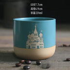 Custom Japanese Ceramic Mug | 220ml Handleless | 300 MOQ | 7-Day Lead