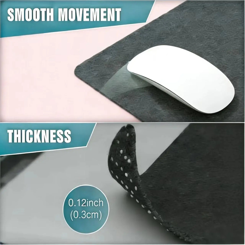 Custom Felt Desk Mats: 100 MOQ, 12-Day Lead, 2-5mm Thickness | Eco-Friendly Office Desk Pads