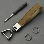 Custom Leather Keychain | Eco-Friendly | Embossed Logo | 50 MOQ | Corporate Gifts