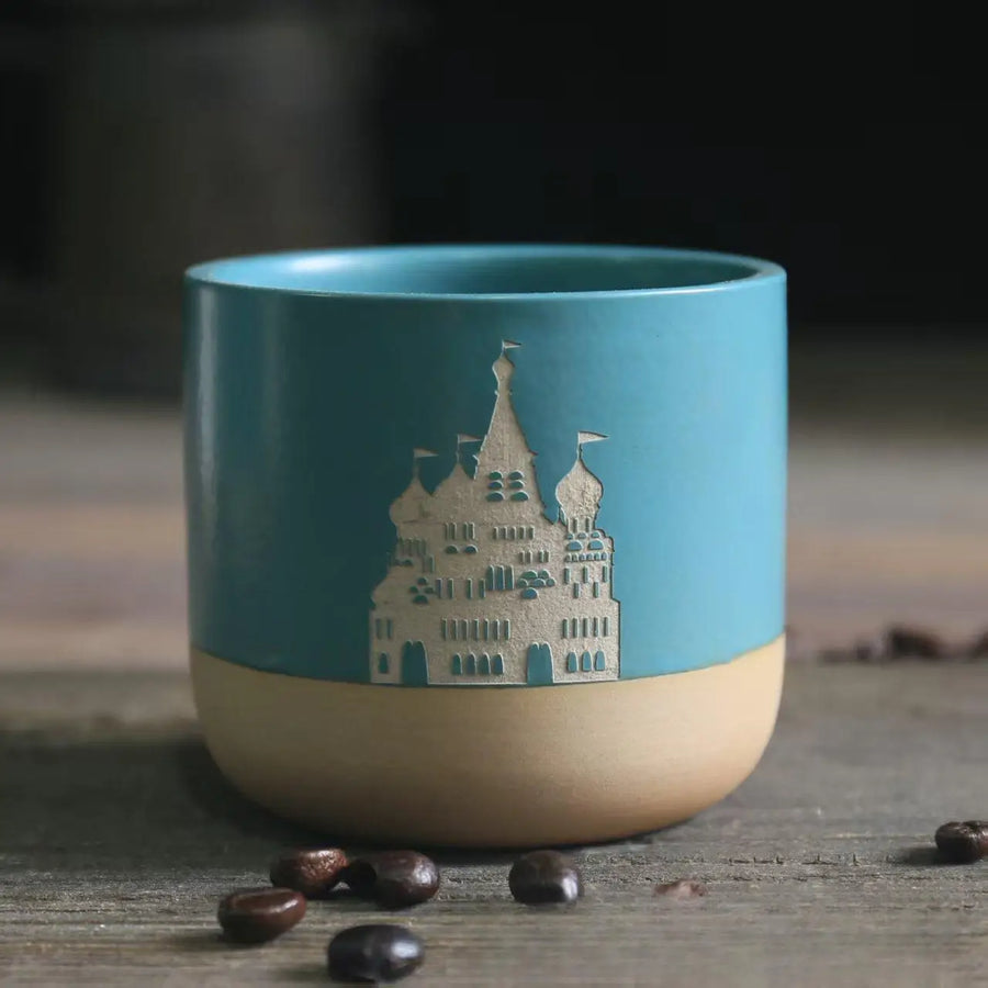 Custom Japanese Ceramic Mug | 220ml Handleless | 300 MOQ | 7-Day Lead