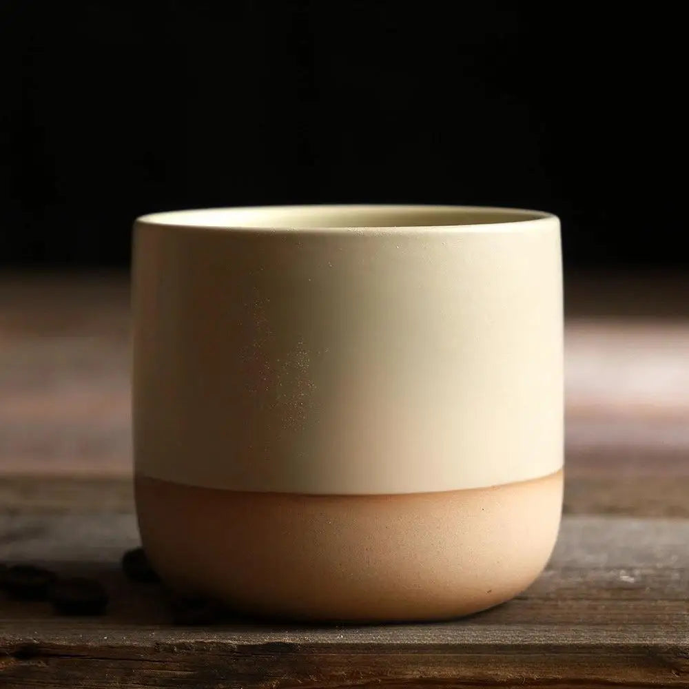 Custom Japanese Ceramic Mug | 220ml Handleless | 300 MOQ | 7-Day Lead