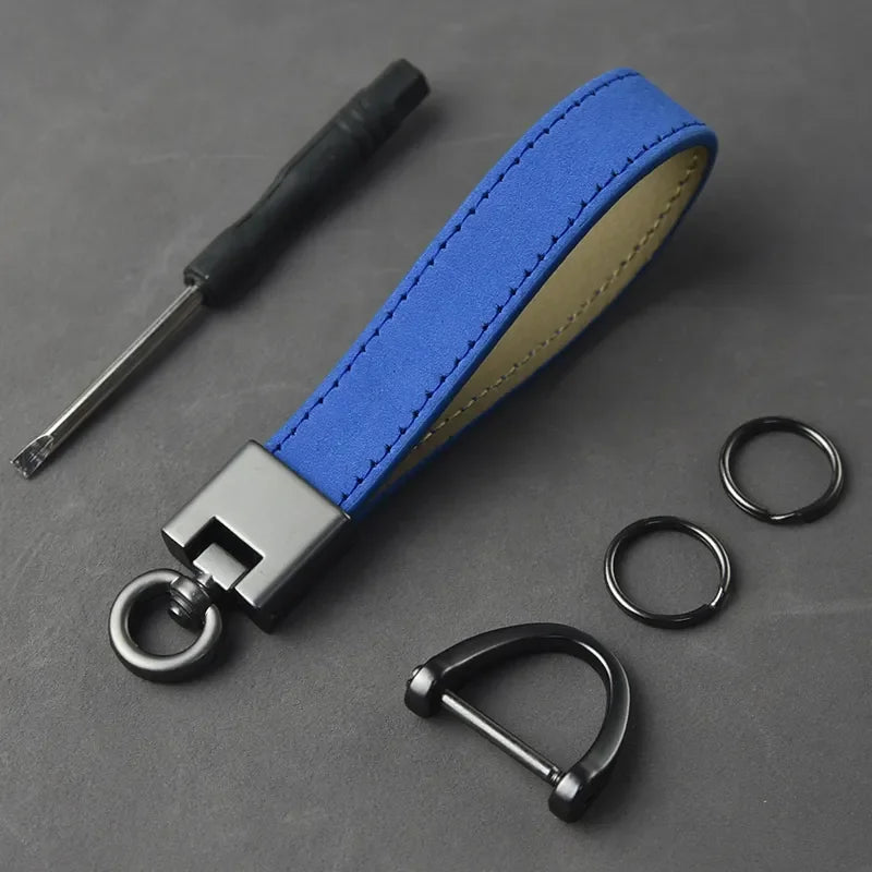 Custom Leather Keychain | Eco-Friendly | Embossed Logo | 50 MOQ | Corporate Gifts