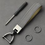 Custom Leather Keychain | Eco-Friendly | Embossed Logo | 50 MOQ | Corporate Gifts