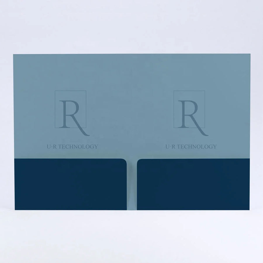 Custom A4 A5 Paper Presentation Folders 300gsm with CMYK Pantone Printing | Bulk Corporate Branding for Trade Shows & Onboarding