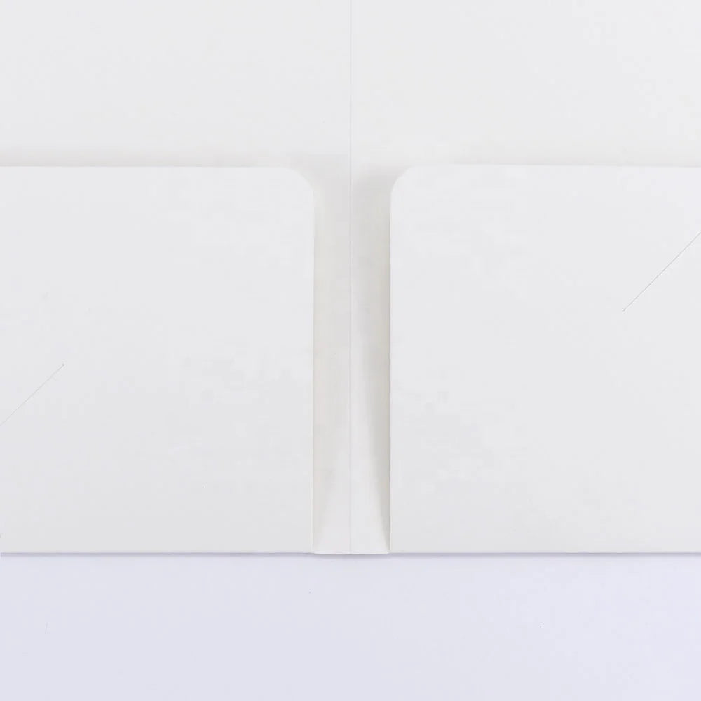 Custom A4 A5 Paper Presentation Folders 300gsm with CMYK Pantone Printing | Bulk Corporate Branding for Trade Shows & Onboarding