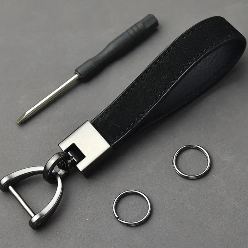 Custom Leather Keychain | Eco-Friendly | Embossed Logo | 50 MOQ | Corporate Gifts