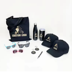 Custom Office Welcome Gift Set with Notebook, Drinkware, Backpack & Branded Desk Essentials