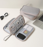 Custom 600D Oxford Cable Organizer Bag with Logo | Bulk 100pc MOQ for Conference Giveaways & Employee Kits