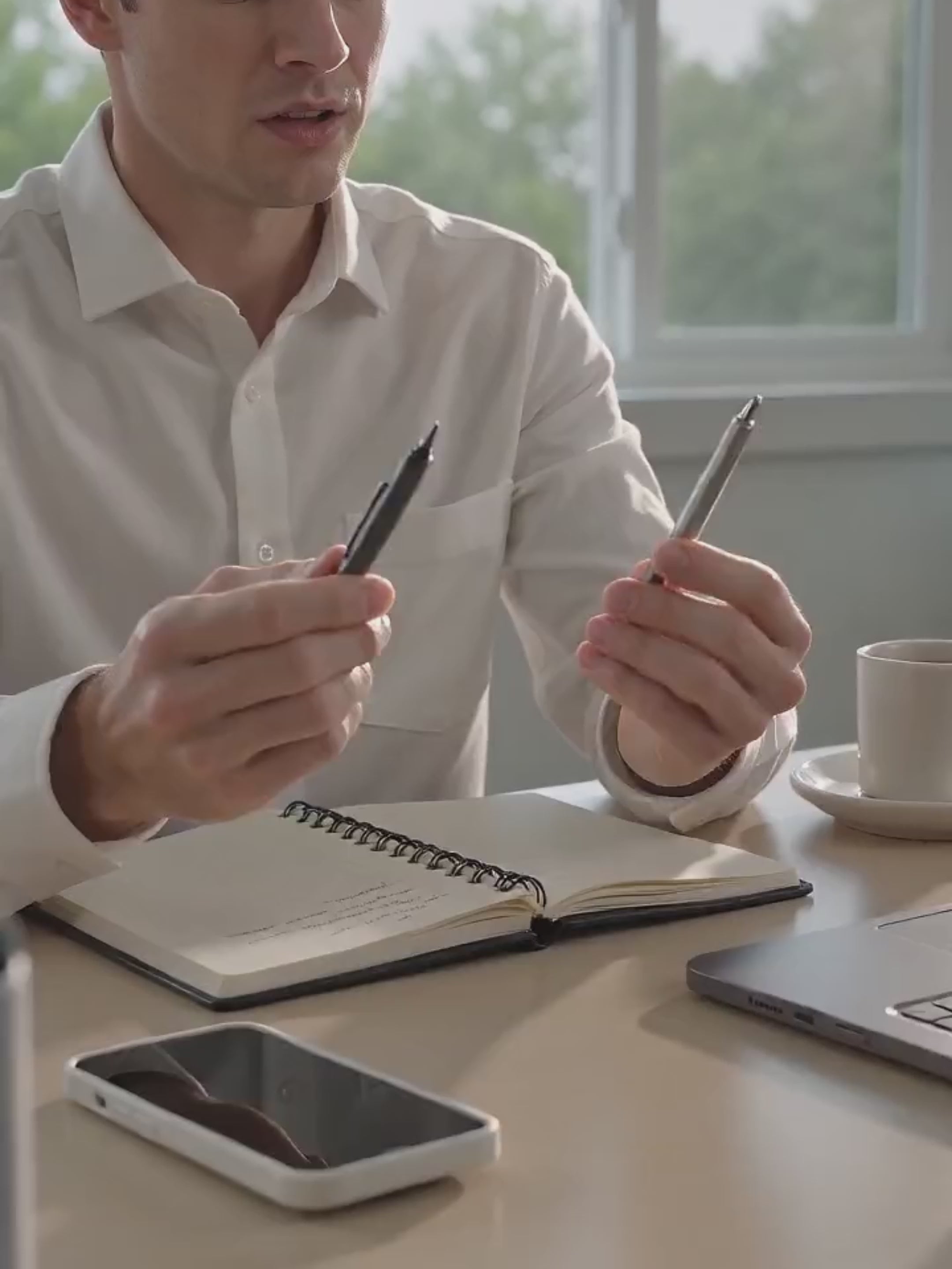 2-in-1 Capacitive Stylus Pen: 100 MOQ, Aluminum, Laser Engraving | Custom Logo Promotional Pens