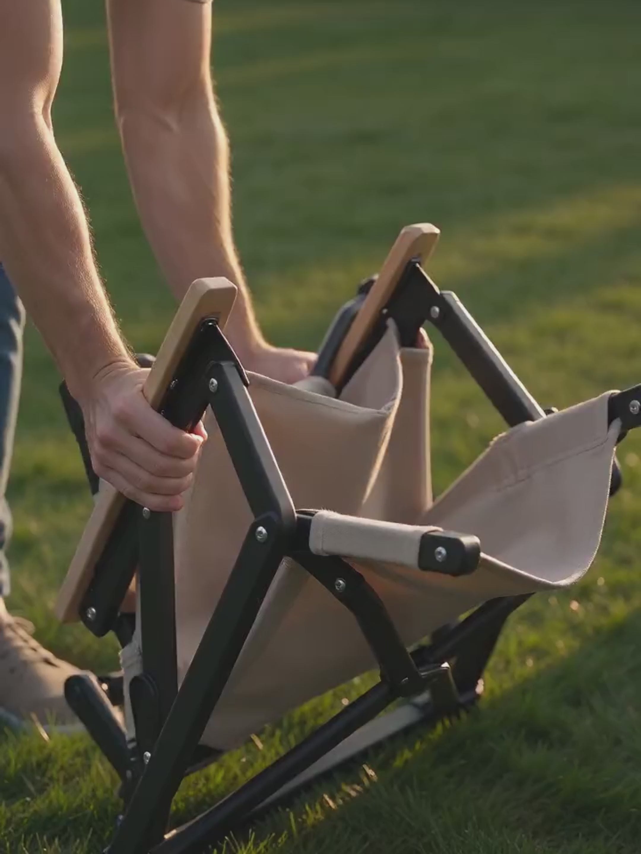 Custom Folding Camping Chair Wholesale | Aluminum Frame + 600D Oxford Fabric