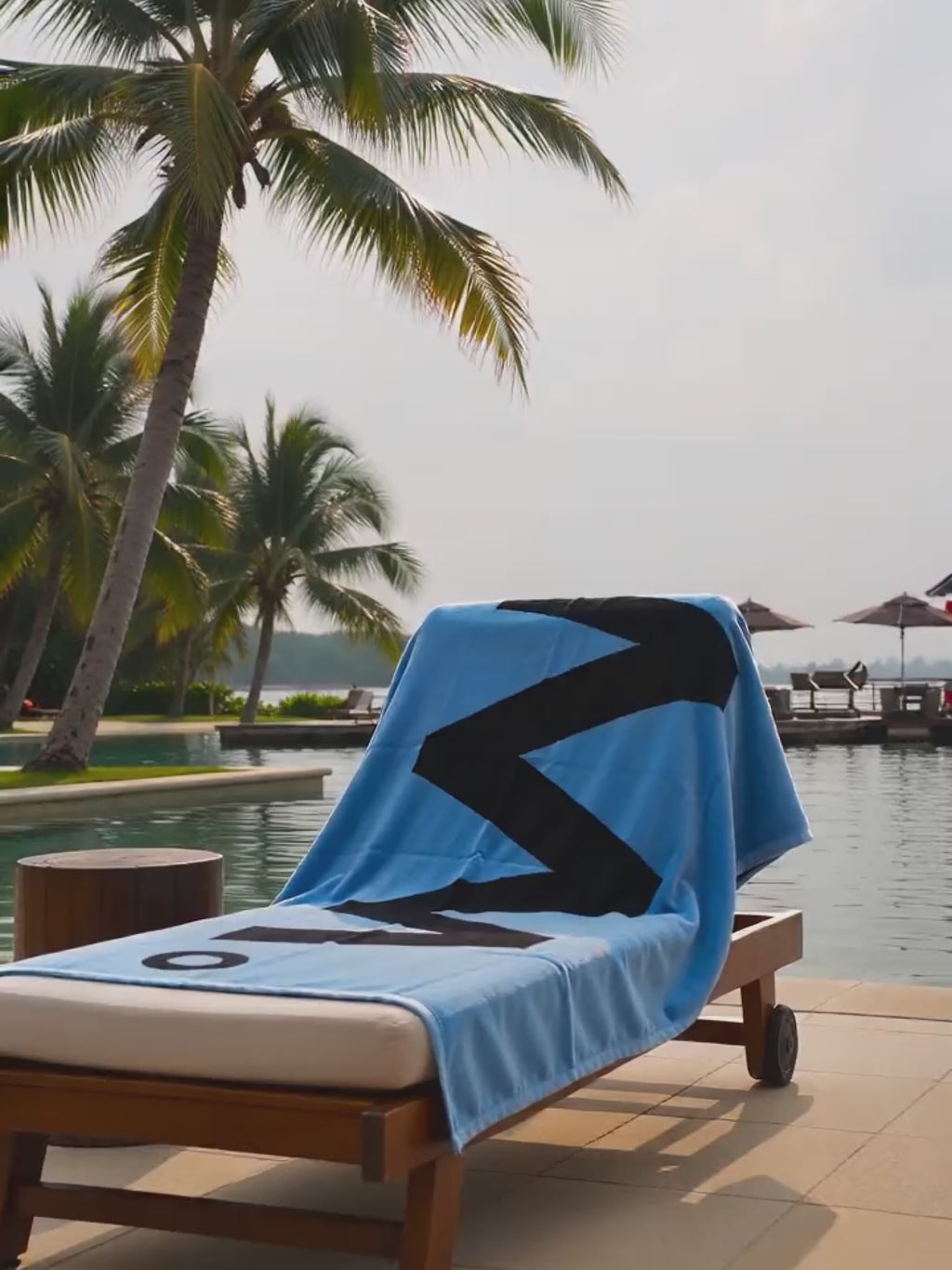 Custom Cotton Beach Towel for Resorts, Summer Events & Branded Gift Programs